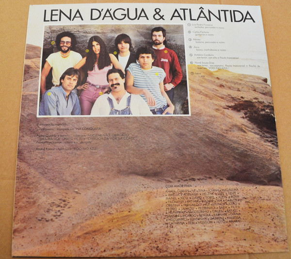 Lena D'Água & Atlântida - Perto De Ti | Valentim De Carvalho (3VCLP 10019) - 4