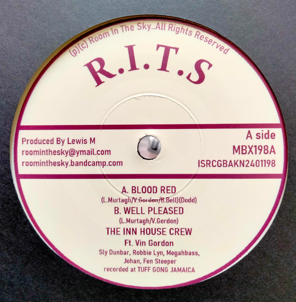 The Inn House Crew Ft. Vin Gordon - Blood Red / Well Pleased | Room In The Sky (MBX198) - main The Inn House Crew Ft. Vin Gordon - Blood Red / Well Pleased | Room In The Sky (MBX198) - main