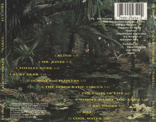 Talking Heads - Naked | Fly (CD 25654) - 2