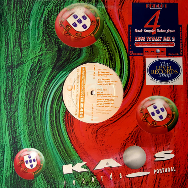 Various - Kaos Totally Mix 2 Sampler | Kaos Records (KPRO01) - main