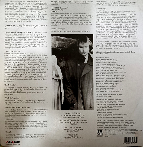 Sting - ...Nothing Like The Sun | A&M Records (393912-1) - 2