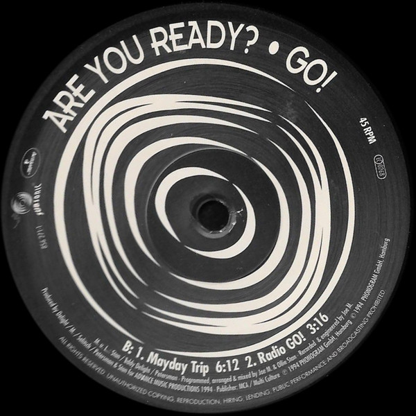 Go - Are You Ready? | Subsonic (856 271-1)