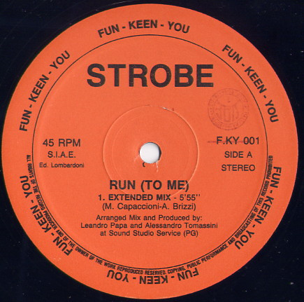 Strobe - Run (To Me) | Fun-Keen-You (F.KY 001) - 3 Strobe - Run (To Me) | Fun-Keen-You (F.KY 001) - 3