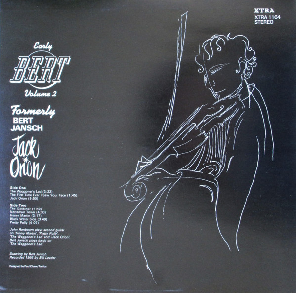 Bert Jansch - Early Bert Volume 2 | XTRA (XTRA 1164) - 2 Bert Jansch - Early Bert Volume 2 | XTRA (XTRA 1164) - 2