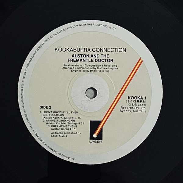 Alston & The Fremantle Doctor - Kookaburra Connection | Laser (KOOKA 1) - 4