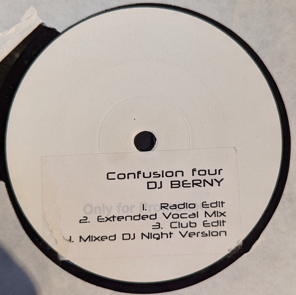 DJ Berny - Confusion Four | Not On Label (2001) - main