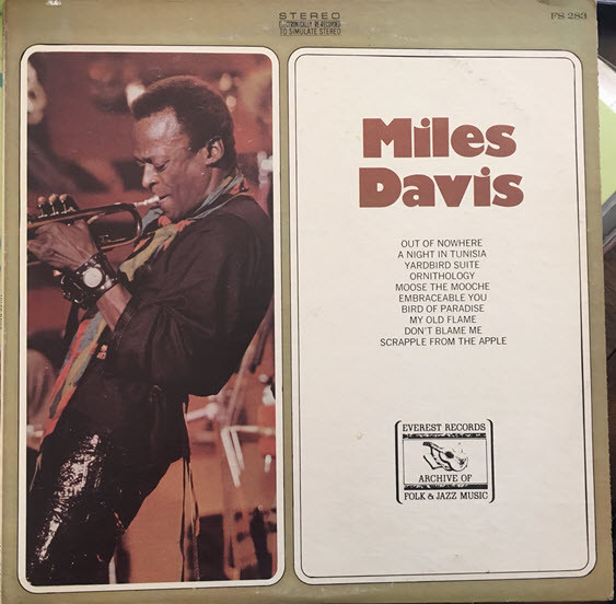 Miles Davis - Miles Davis | Everest Records Archive Of Folk & Jazz Music (FS 283)