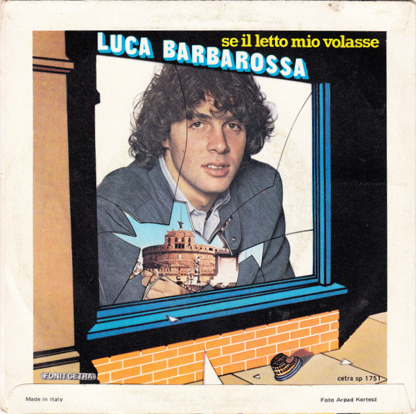 Luca Barbarossa - Roma Spogliata | Cetra (SP 1751) - 2