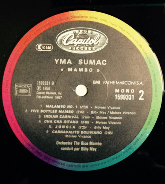 Yma Sumac - Mambo! | Capitol Records (1599331) - 4