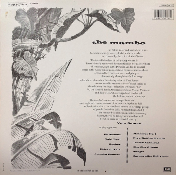 Yma Sumac - Mambo! | Capitol Records (1599331) - 2