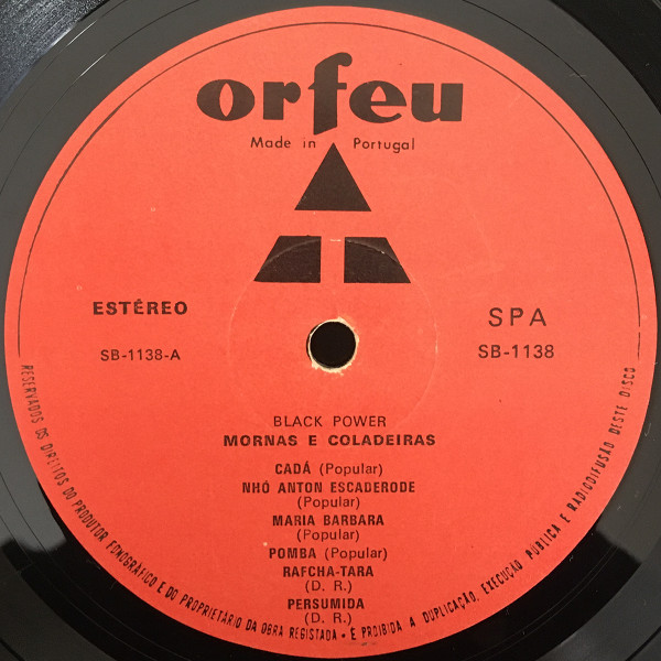 Black Power - Mornas E Coladeiras | Orfeu (SB 1138) - 3