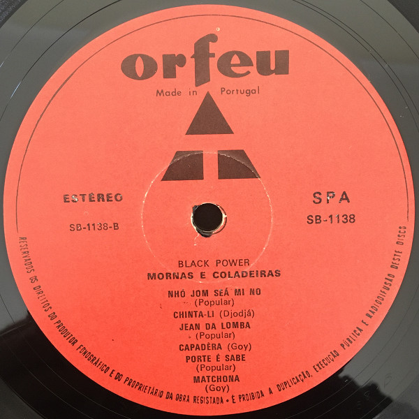 Black Power - Mornas E Coladeiras | Orfeu (SB 1138) - 4