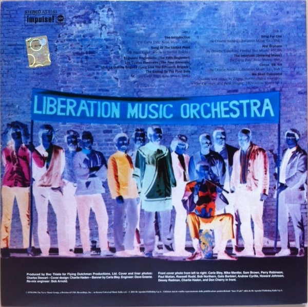 Charlie Haden - Liberation Music Orchestra | Impulse! (AS-9183) - 2 Charlie Haden - Liberation Music Orchestra | Impulse! (AS-9183) - 2