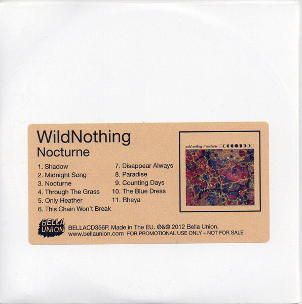 Wild Nothing - Nocturne | Bella Union (BELLACD356P)