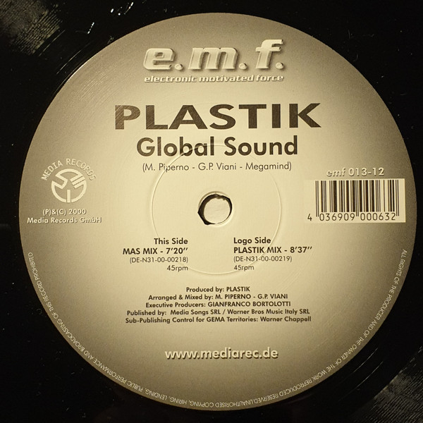 Plastik - Global Sound | Electronic Motivated Force (E.M.F.) (E.M.F. 013-12) - main