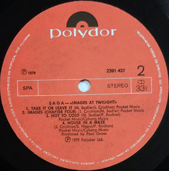 Saga - Images At Twilight | Polydor (2391 437) - 4