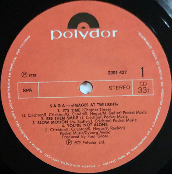 Saga - Images At Twilight | Polydor (2391 437) - 3
