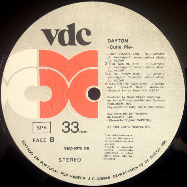 Dayton - Cutie Pie | Vadeca (VEC 5015 DB) - 4