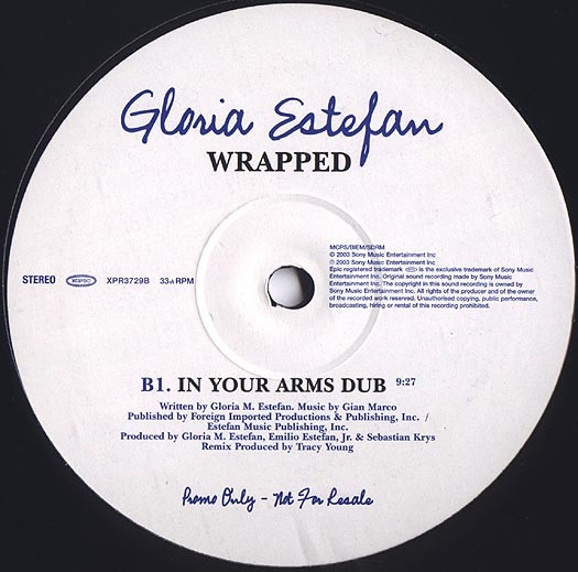Gloria Estefan - Wrapped | Epic (XPR3729) - 2