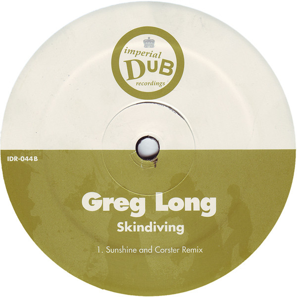 Greg Long - Skindiving | Imperial Dub Recordings (IDR-044) - 2 Greg Long - Skindiving | Imperial Dub Recordings (IDR-044) - 2