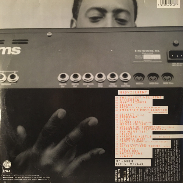 Madvillain - Madvillainy | [PIAS] Recordings (PIASX040DLP) - 2