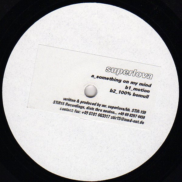Superlova - Something On My Mind | STiR15 Recordings (STiR-159) - main Superlova - Something On My Mind | STiR15 Recordings (STiR-159) - main