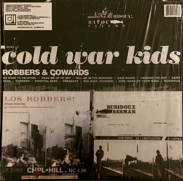 Cold War Kids - Robbers & Cowards | Downtown Music (DWT 70009) - 2 Cold War Kids - Robbers & Cowards | Downtown Music (DWT 70009) - 2