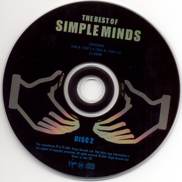 Simple Minds - The Best Of Simple Minds | Virgin (CDVD2953) - 4 Simple Minds - The Best Of Simple Minds | Virgin (CDVD2953) - 4