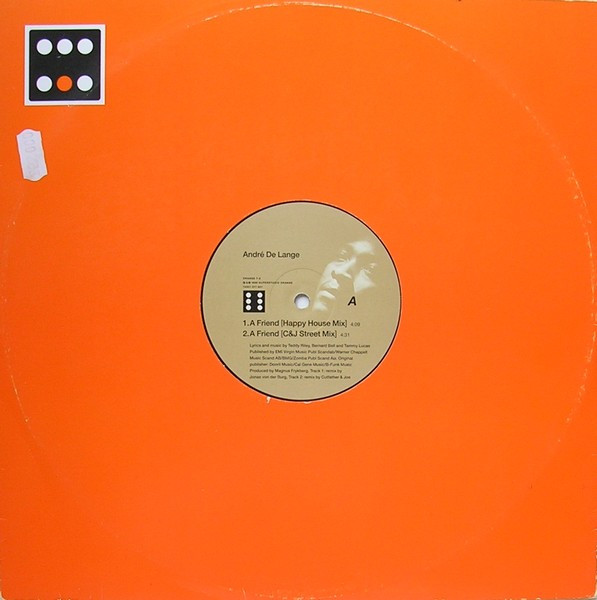 André De Lange - A Friend | Superstudio Orange (ORANGE T-2)