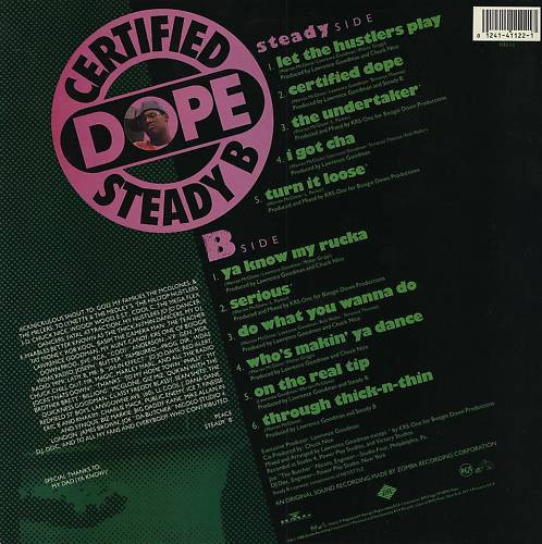 Steady B - Let The Hustlers Play | Jive (1122-1-J) - 2 Steady B - Let The Hustlers Play | Jive (1122-1-J) - 2