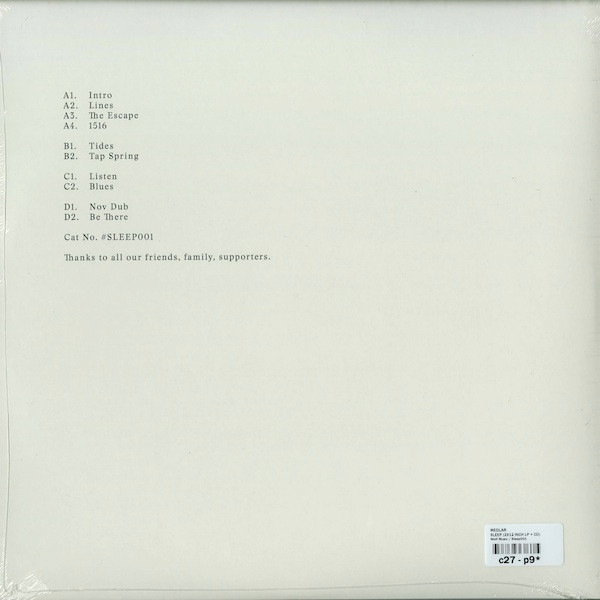 Medlar - Sleep | Wolf Music Recordings (SLEEP001) - main