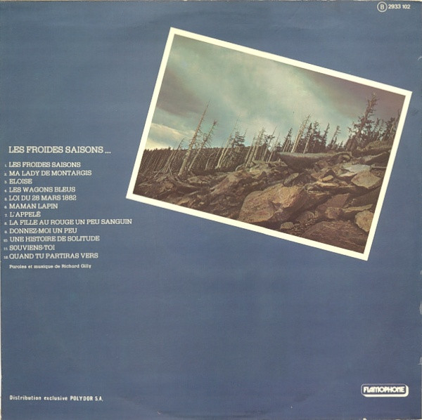 Richard Gilly - Les Froides Saisons | Flamophone (2933 102) - 2