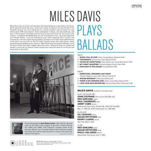 Miles Davis - Miles Davis Plays Ballads | Jazz Images (37016) - 2 Miles Davis - Miles Davis Plays Ballads | Jazz Images (37016) - 2