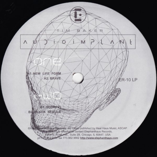 Tim Baker - Audio Implant | Elephanthaus (ER010) - 3 Tim Baker - Audio Implant | Elephanthaus (ER010) - 3