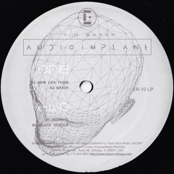Tim Baker - Audio Implant | Elephanthaus (ER010) - 4 Tim Baker - Audio Implant | Elephanthaus (ER010) - 4