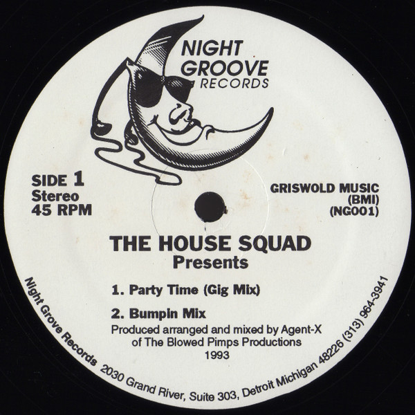 The House Squad - Party Time | Night Groove Records (NG001)