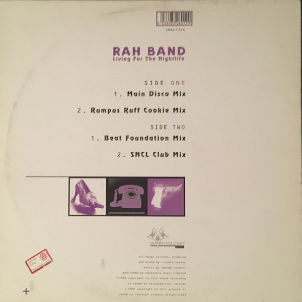 RAH Band - Living For The Nightlife | Skinnymalinky Records (SMR01296) - 3