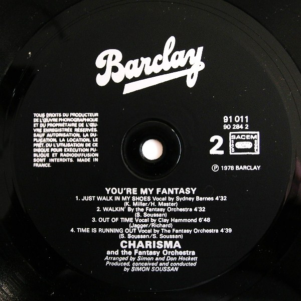Charisma - Out Of Time | Barclay (91.011) - 3 Charisma - Out Of Time | Barclay (91.011) - 3