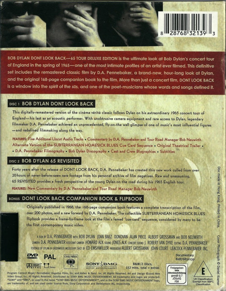 Bob Dylan - Dont Look Back (65 Tour Deluxe Edition) | Columbia (82876832139) - 2 Bob Dylan - Dont Look Back (65 Tour Deluxe Edition) | Columbia (82876832139) - 2