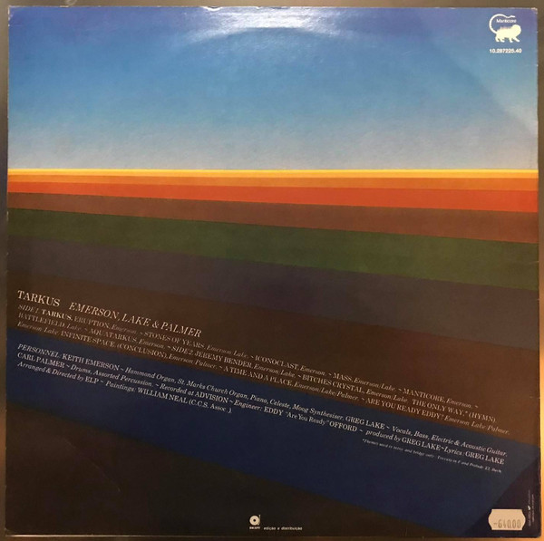 Emerson, Lake & Palmer - Tarkus | Island Records (10.287225.40) - main