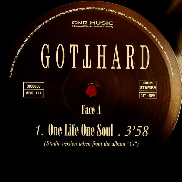 Gotthard - One . Life . One . Soul | CNR Music (3036856) - 3