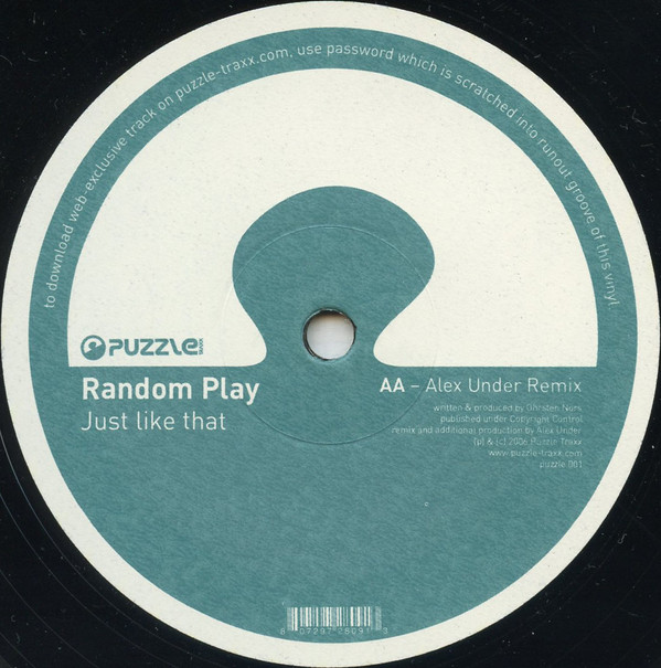 Random Play - Just Like That | Puzzle Traxx (puzzle 001) - 2 Random Play - Just Like That | Puzzle Traxx (puzzle 001) - 2