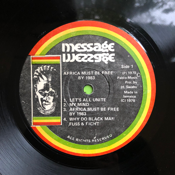Hugh Mundell - Africa Must Be Free By 1983 | Message (none) - 3