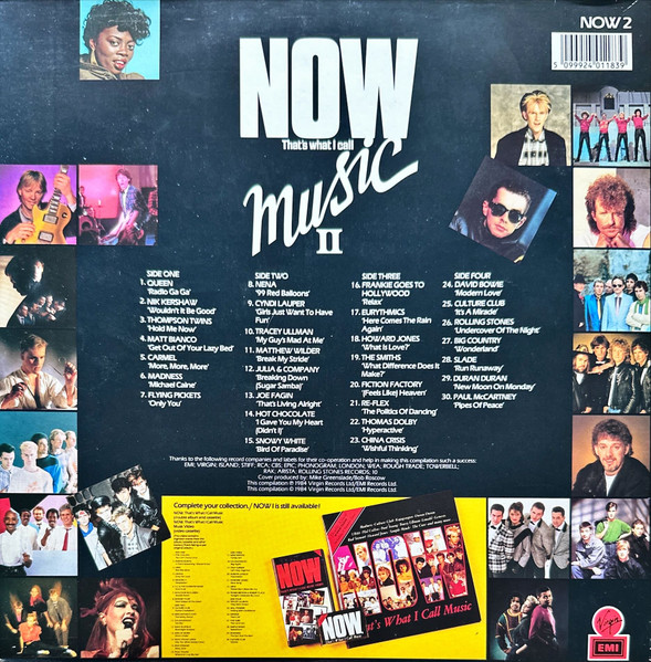 Various - Now That's What I Call Music II | EMI (NOW 2) - 2 Various - Now That's What I Call Music II | EMI (NOW 2) - 2