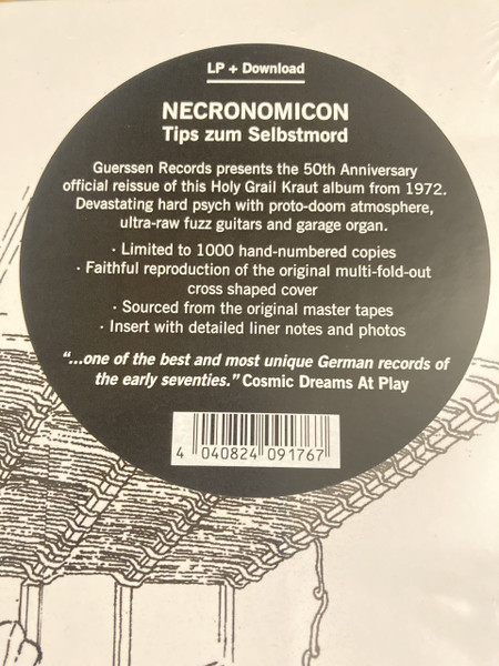 Necronomicon - Tips Zum Selbstmord | Guerssen (GUESS211) - 2 Necronomicon - Tips Zum Selbstmord | Guerssen (GUESS211) - 2