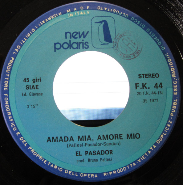 El Pasador - Amada Mia, Amore Mio | New Polaris (FK44) - 3