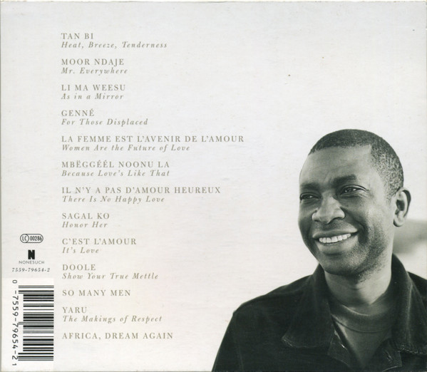 Youssou N'Dour - Nothing's In Vain (Coono Du Réér) | Nonesuch (7559-79654-2) - 2 Youssou N'Dour - Nothing's In Vain (Coono Du Réér) | Nonesuch (7559-79654-2) - 2