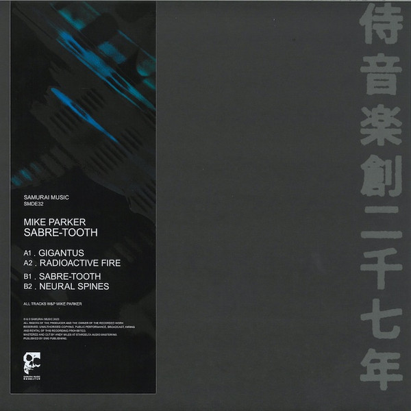 Mike Parker - Sabre-Tooth | Samurai Music (SMDE32) - 3 Mike Parker - Sabre-Tooth | Samurai Music (SMDE32) - 3