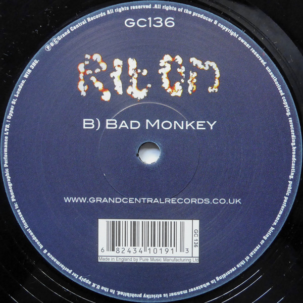 Riton - Habib | Grand Central Records (GC 136) - 2 Riton - Habib | Grand Central Records (GC 136) - 2