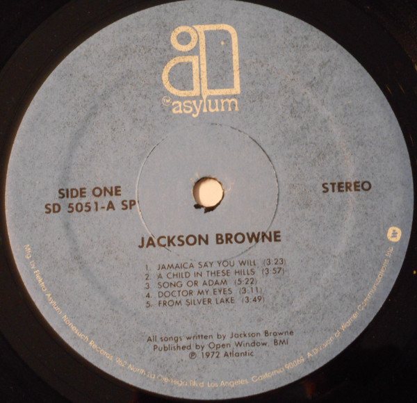 Jackson Browne - Jackson Browne | Asylum Records (SD 5051) - 3 Jackson Browne - Jackson Browne | Asylum Records (SD 5051) - 3